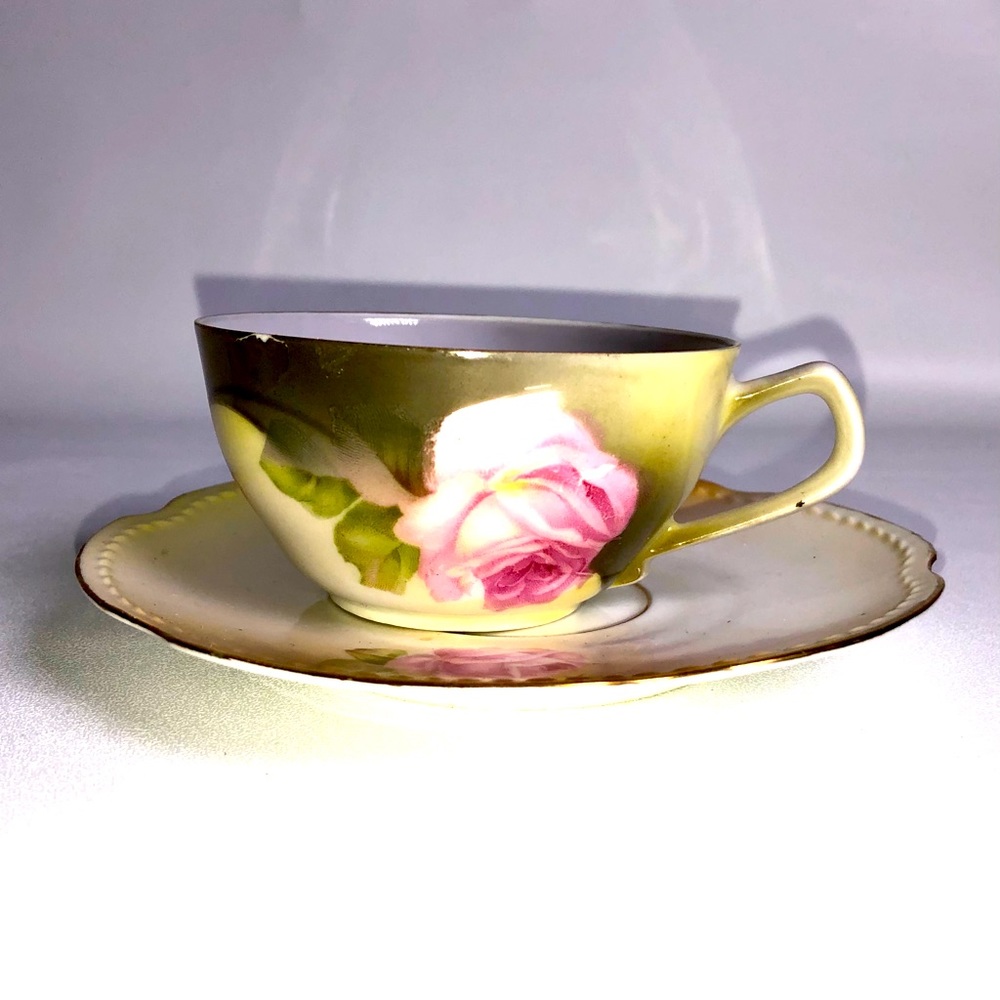 Set of 2 wheelock Prussia ceramic tea cups